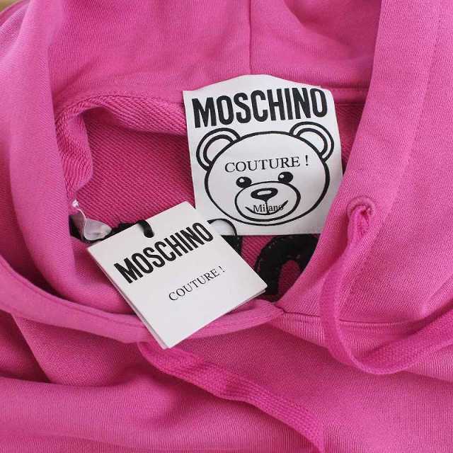 MOSCHINO - モスキーノ クチュール パーカー スウェット テディベア 44