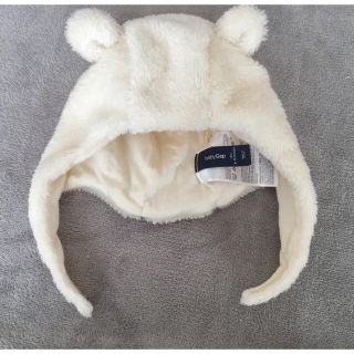 ベビーギャップ(babyGAP)の｢送料込み｣baby GAP 46cmホワイト帽子(帽子)