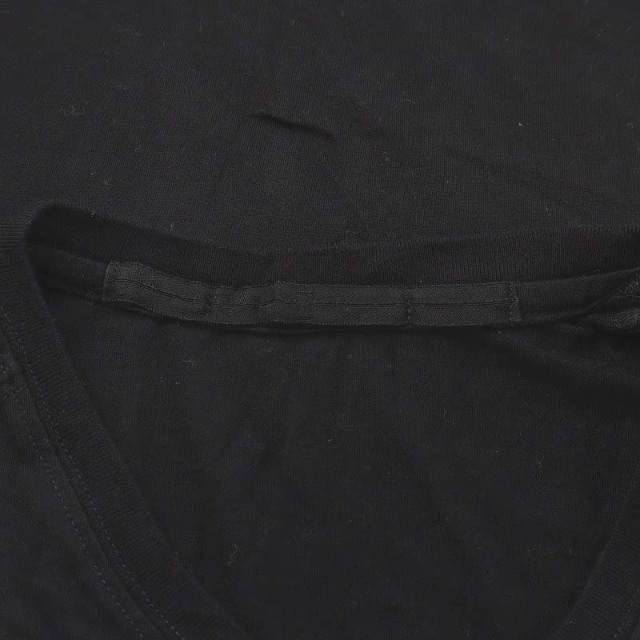 JULIUS - ユリウス Tシャツ カットソー ノースリーブ プリント 1 S 黒