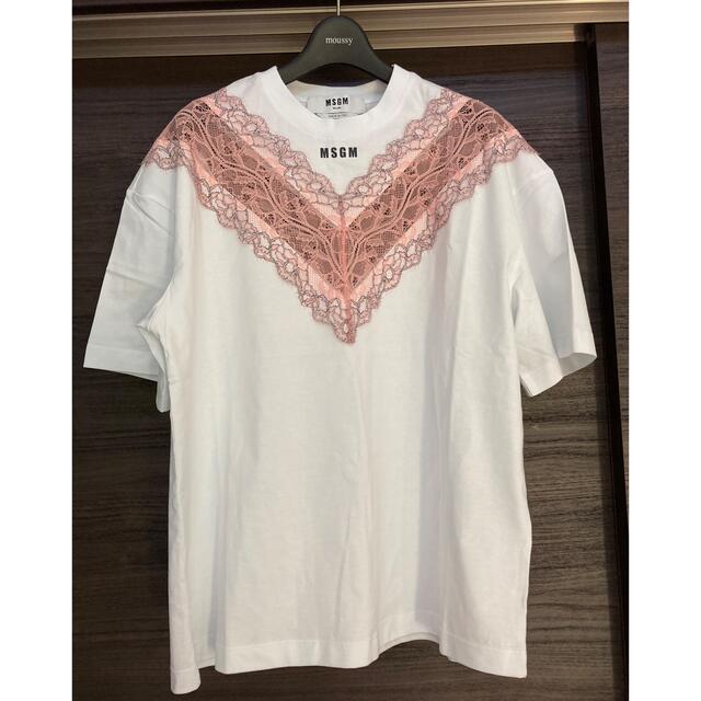 MSGM レースTシャツ