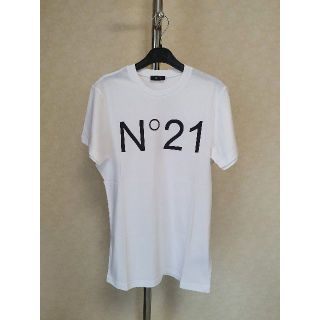 ヌメロヴェントゥーノ(N°21)の【新品・未使用】N°21 KIDS ロゴTシャツ ホワイト　16Y(Tシャツ/カットソー)