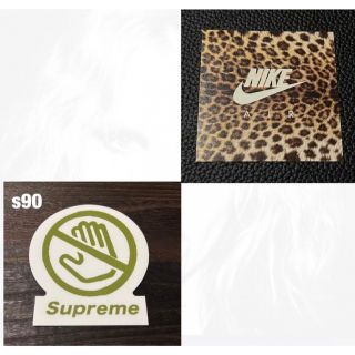 ナイキ(NIKE)のNIKE Sticker アニマル柄 /SUPREME □ns5 ＋ s90(その他)