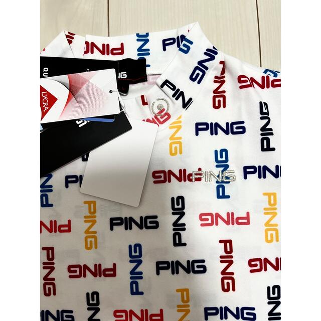 新品 タグ付き 今年大人気で入手困難 PINGカラフルトップス