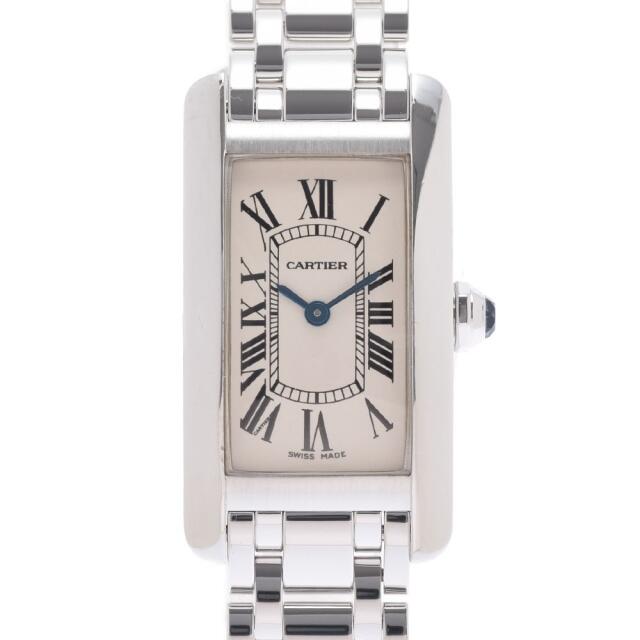 【期間限定！最安値挑戦】 Cartier 腕時計 SM タンクアメリカン  カルティエ - 腕時計