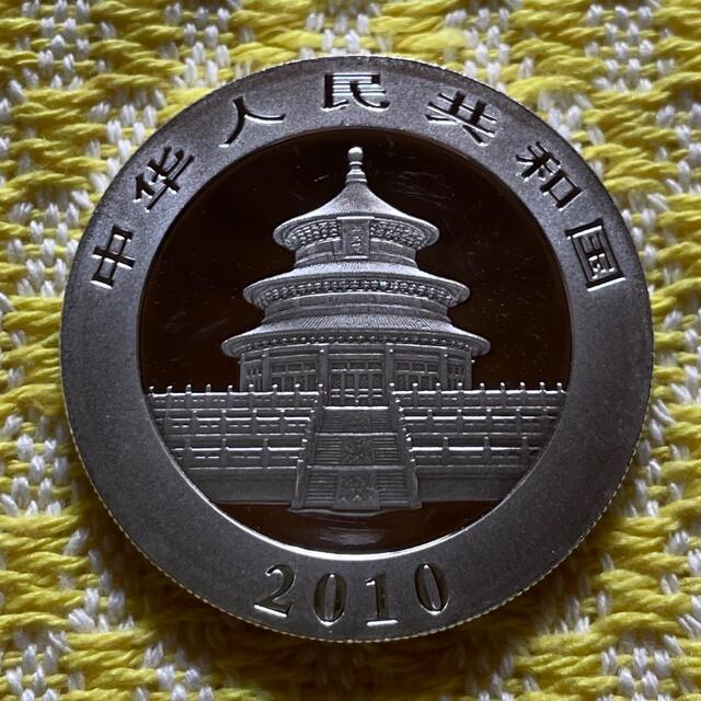2010年 純銀 パンダ銀貨 1オンス中国 10元 シルバーコイン www
