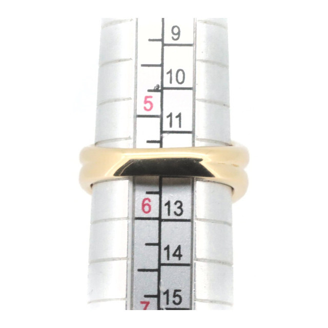 TASAKI(タサキ)のタサキ パール ダイヤモンド リング 指輪 6.6ミリ 0.10ct 10号 K18YG(18金イエローゴールド) レディースのアクセサリー(リング(指輪))の商品写真