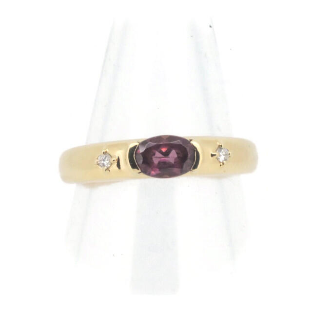 TASAKI(タサキ)のタサキ 色石 ダイヤモンド リング 指輪 0.03ct 9号 K18YG(18金 イエローゴールド) レディースのアクセサリー(リング(指輪))の商品写真