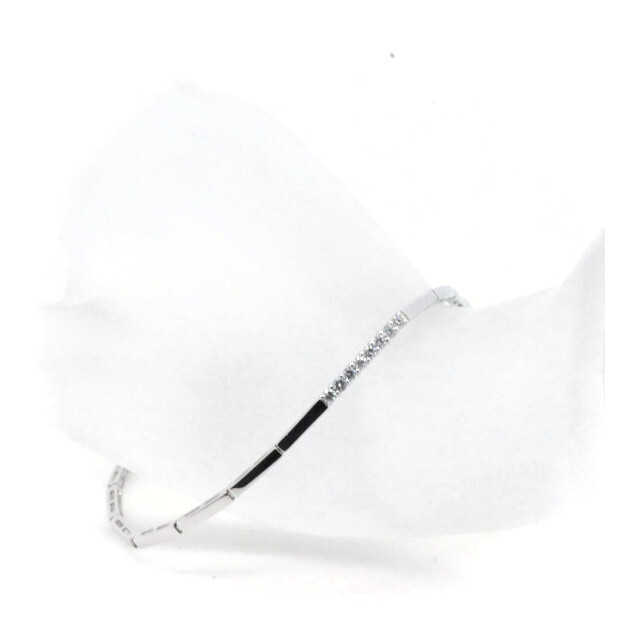 正規品販売!アクセサリーヴァンドーム青山 ダイヤモンド ブレスレット 0.20ct K18WG(18金 ホワイトゴールド)