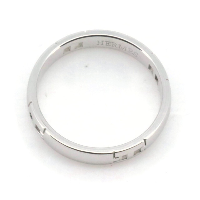 エルメス エヴァー ヘラクレス リング 指輪 13.5号 K18WG(18金 ホワイトゴールド) 3