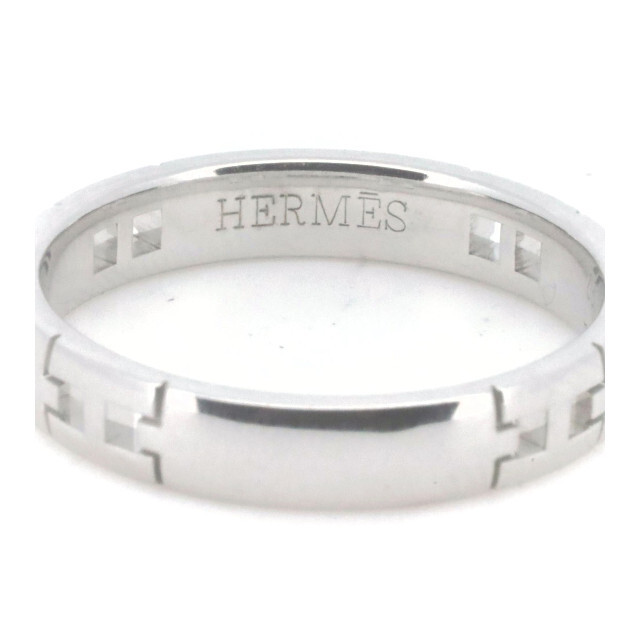 エルメス エヴァー ヘラクレス リング 指輪 13.5号 K18WG(18金 ホワイトゴールド) 4