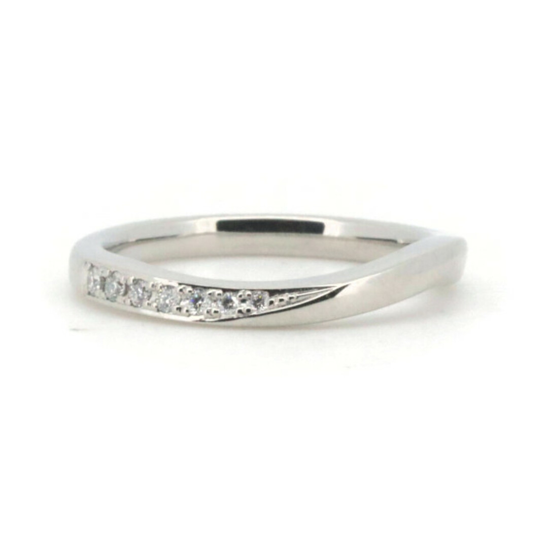 ロイヤルアッシャー ダイヤモンド リング 指輪 6号 0.05ct PT950(プラチナ) レディースのアクセサリー(リング(指輪))の商品写真