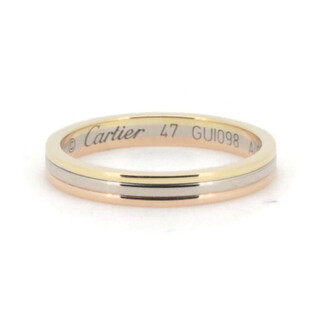 カルティエ(Cartier)のカルティエ ウエディング トリニティ リング 指輪 7号 K18YG/K18WG/K18PG(18金 ゴールド)(リング(指輪))