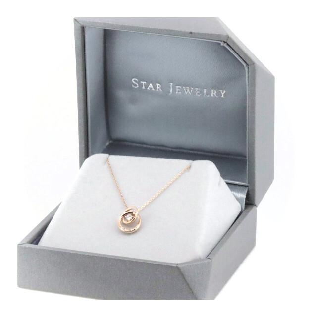 STAR JEWELRY★ダイヤモンド K18PG/6号/定価63,800円