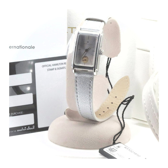 Hamilton(ハミルトン)のハミルトン アメリカンクラシック アードモア クォーツ レディース腕時計 H11221850 シルバー レディースのファッション小物(腕時計)の商品写真