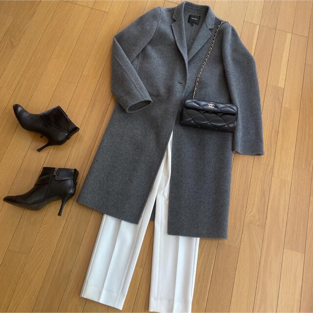 美品】セオリー✴︎カシミヤ混 チェスター コート 【着後レビューで