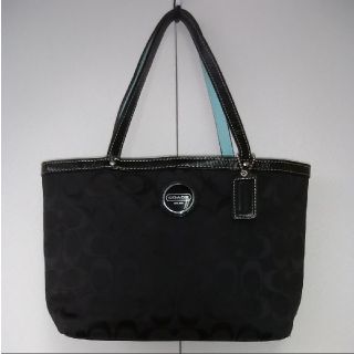 コーチ(COACH)のCOACH コーチ シグネチャー ミニトートバッグ F44610(トートバッグ)