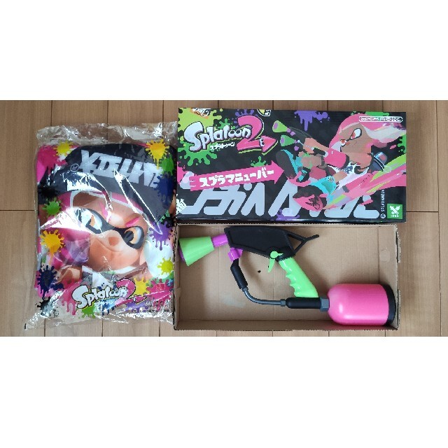 スプラトゥーン スプラマニューバー 水鉄砲とブランケットの通販 by