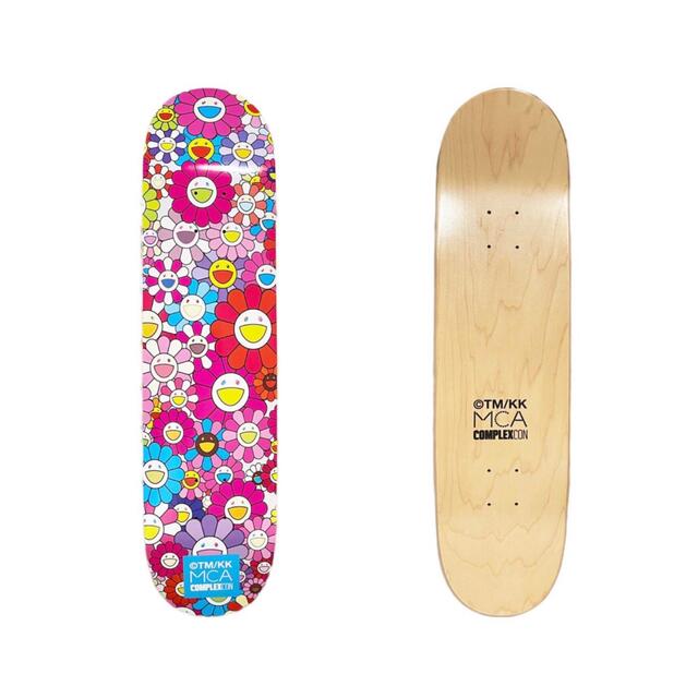 Multi Flower 8.0 Skate deck/Red スポーツ/アウトドアのスポーツ/アウトドア その他(スケートボード)の商品写真