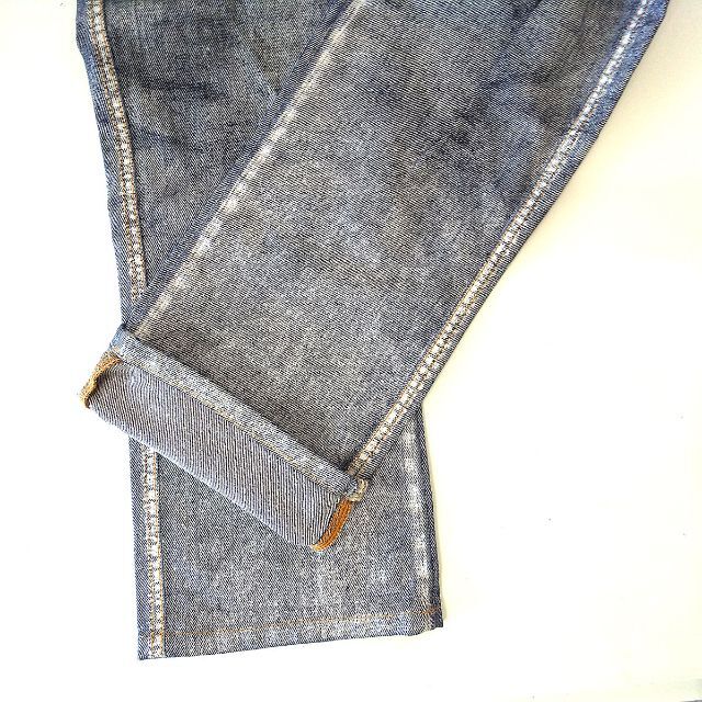 Nudie Jeans(ヌーディジーンズ)のNudie Jeans スリム ジム ペイント ホワイト W31約82cm メンズのパンツ(デニム/ジーンズ)の商品写真