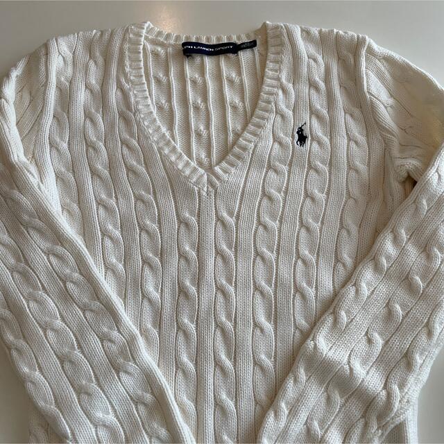 Ralph Lauren(ラルフローレン)のラルフローレンスポーツ　レディースニット　美品 レディースのトップス(ニット/セーター)の商品写真