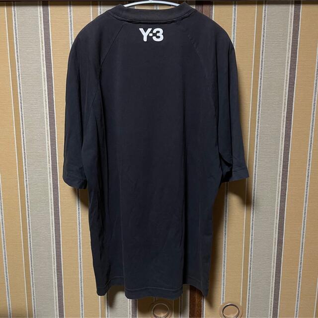 Y-3 Tシャツ　フォントTシャツ　ブラック 1