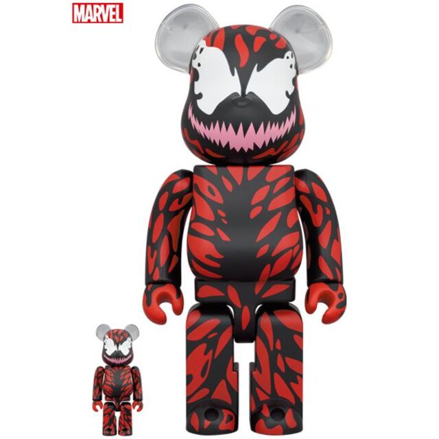 BE@RBRICK CARNAGE 100％ & 400％