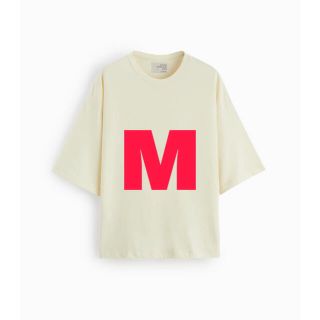 ザラ(ZARA)の新品 ZARA スタジオニコルソン コラボ オーバーサイズTシャツ M(Tシャツ/カットソー(半袖/袖なし))