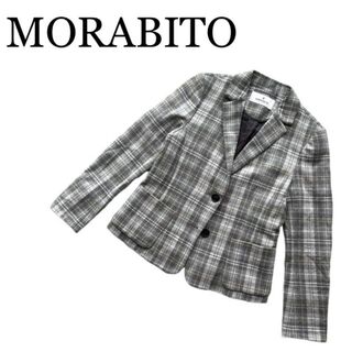 モラビト(MORABITO)の美品♪ モラビト ウールテーラードジャケット チェック⭐︎最高級(テーラードジャケット)