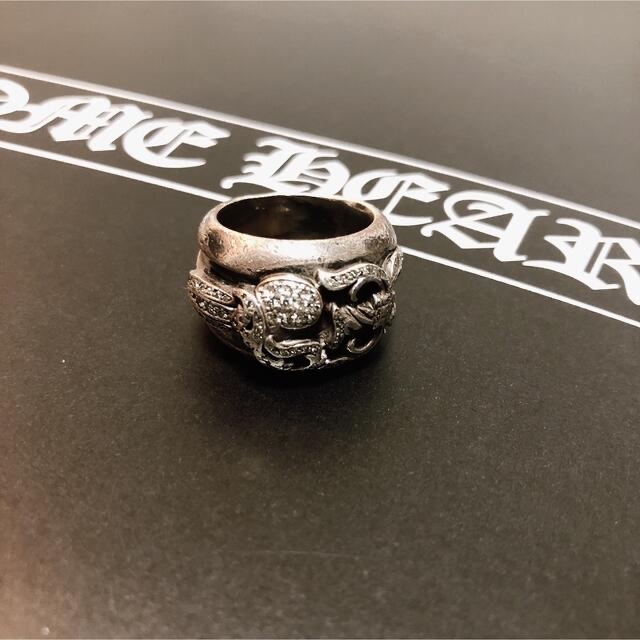 期間限定！最安値挑戦】 Chrome Hearts リング ダガーハート クロム