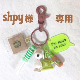 スヌーピー(SNOOPY)のshpy様専用💚じゃらじゃらキーホルダー(キーホルダー/ストラップ)