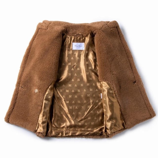 Max Mara - MAX MARA テディベア ショート ジレ TEDDYの通販 by Max Mara - MAX MARA テディベア ショート ジレ TEDDYの通販 by
