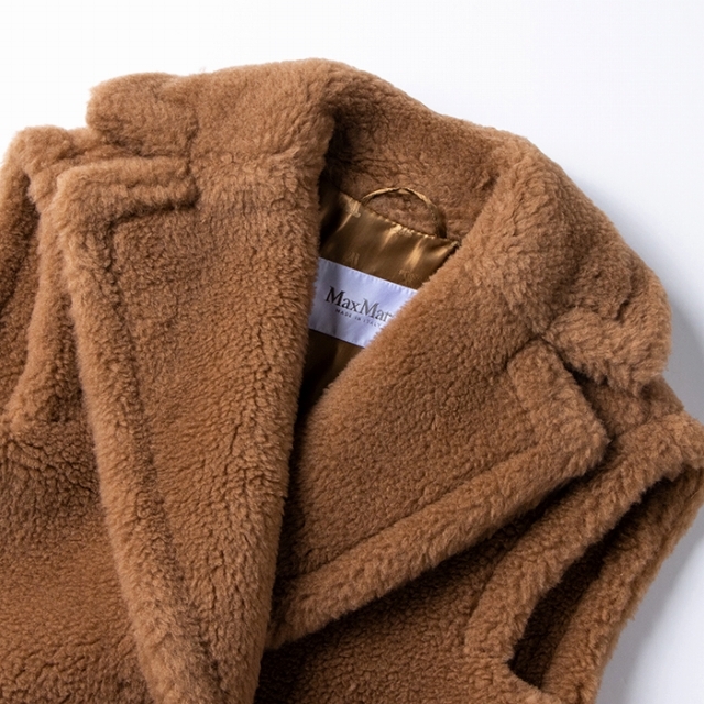 Max Mara - MAX MARA テディベア ショート ジレ TEDDYの通販 by Max Mara - MAX MARA テディベア ショート ジレ TEDDYの通販 by