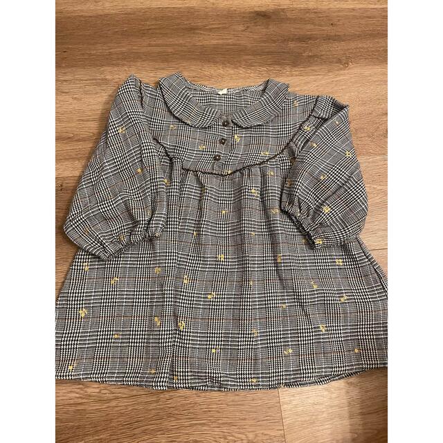 しまむら(シマムラ)のバースデイのチュニック キッズ/ベビー/マタニティのキッズ服女の子用(90cm~)(Tシャツ/カットソー)の商品写真