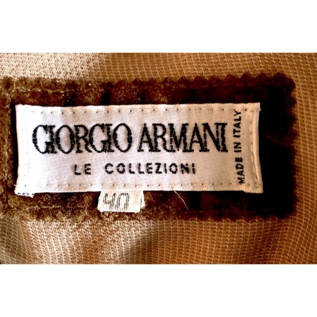 Giorgio Armani(ジョルジオアルマーニ)のブーム到来！GlORGIO ARMANI ジョルジオ・アルマーニ ブルゾン 値下 メンズのジャケット/アウター(ブルゾン)の商品写真
