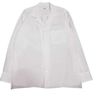 ヨウジヤマモト(Yohji Yamamoto)のsulvam サルバム オープンカラーシャツ　SJ-B02-001(シャツ)