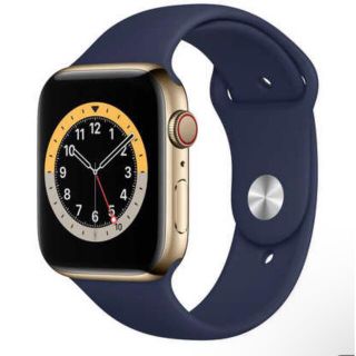 アップル(Apple)のアップル アップルウォッチ 6 (GPS+Cellularモデル) 44mm(腕時計(デジタル))