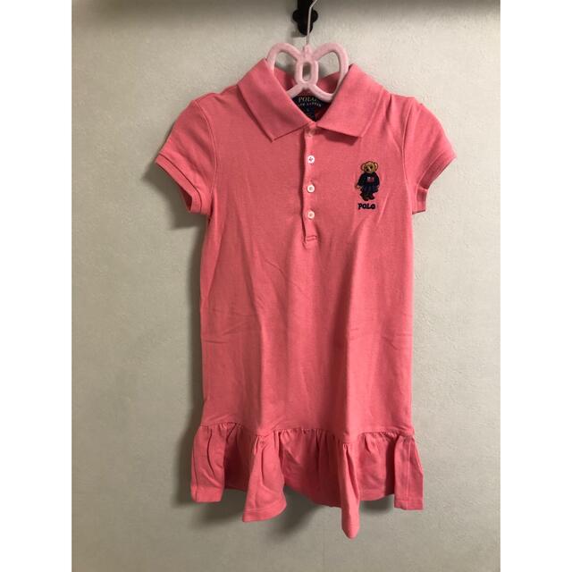 POLO RALPH LAUREN(ポロラルフローレン)の★専用★ポロラルフローレン  ポロベア　ワンピース　115 5 キッズ/ベビー/マタニティのキッズ服女の子用(90cm~)(ワンピース)の商品写真