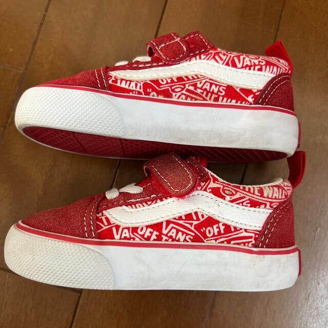 VANS(ヴァンズ)のヴァンズ　VANS ベビー　キッズ　　靴　スニーカー　シューズ　赤　13cm キッズ/ベビー/マタニティのベビー靴/シューズ(~14cm)(スニーカー)の商品写真