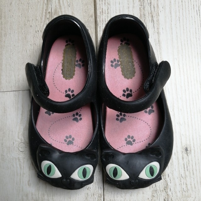 melissa(メリッサ)のmini　Melissa　猫 キッズ/ベビー/マタニティのベビー靴/シューズ(~14cm)(サンダル)の商品写真