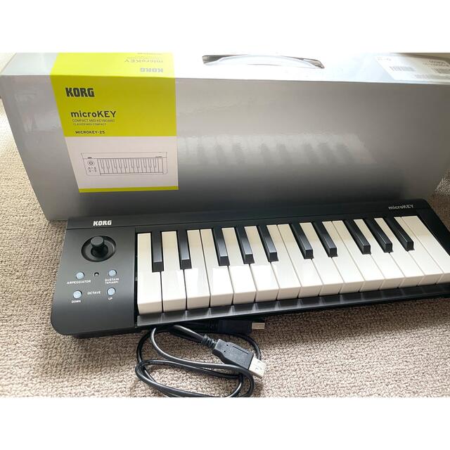 KORG(コルグ)のKORG microKEY-25 楽器のDTM/DAW(MIDIコントローラー)の商品写真