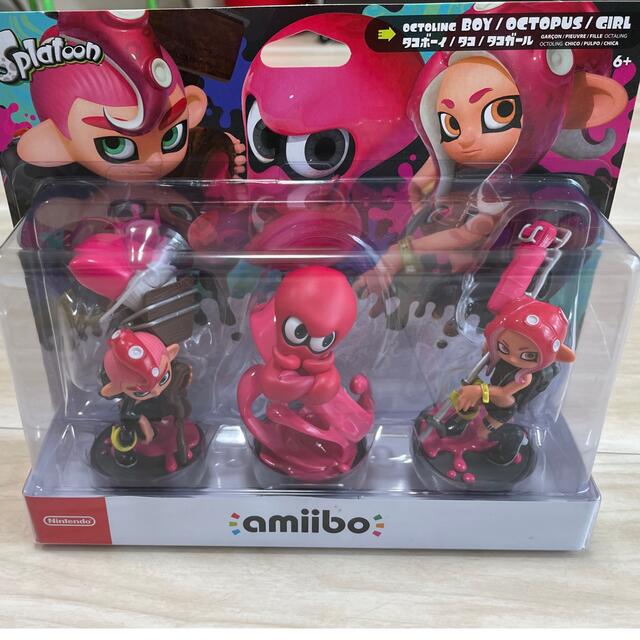 amiibo スプラトゥーンamiibo　タコボーイ/タコ/タコガール