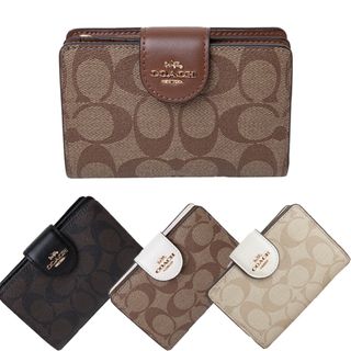 コーチ(COACH)のコーチ COACH 二つ折り財布 シグネチャー c0082 IME74(財布)