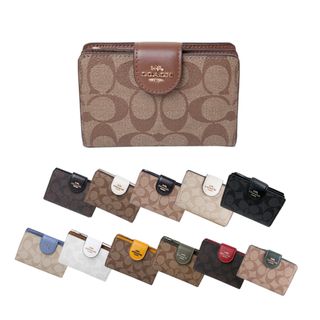 コーチ(COACH)のコーチ COACH 二つ折り財布 シグネチャー c0082 IMRFF(財布)