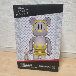 BE@RBRICK FUTURE MICKEY 2021 100％ & 400％(フィギュア)