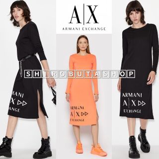 アルマーニ Armani Exchange long T DRESS ワンピース