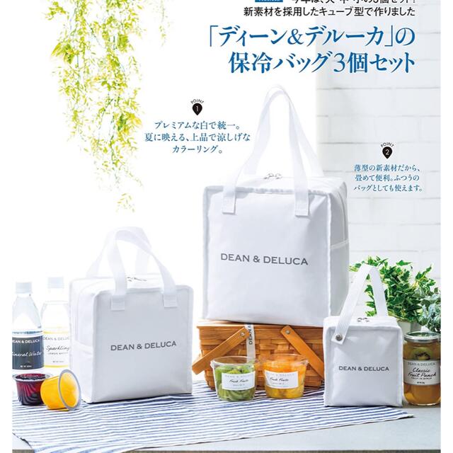 DEAN & DELUCA(ディーンアンドデルーカ)のDEAN&DELUCA 保冷バッグ レディースのバッグ(その他)の商品写真