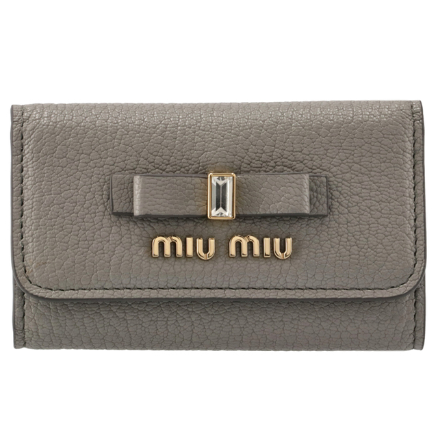 miumiu - MIU MIU キーケース 6連 マドラスリボンの通販 by AMAZING