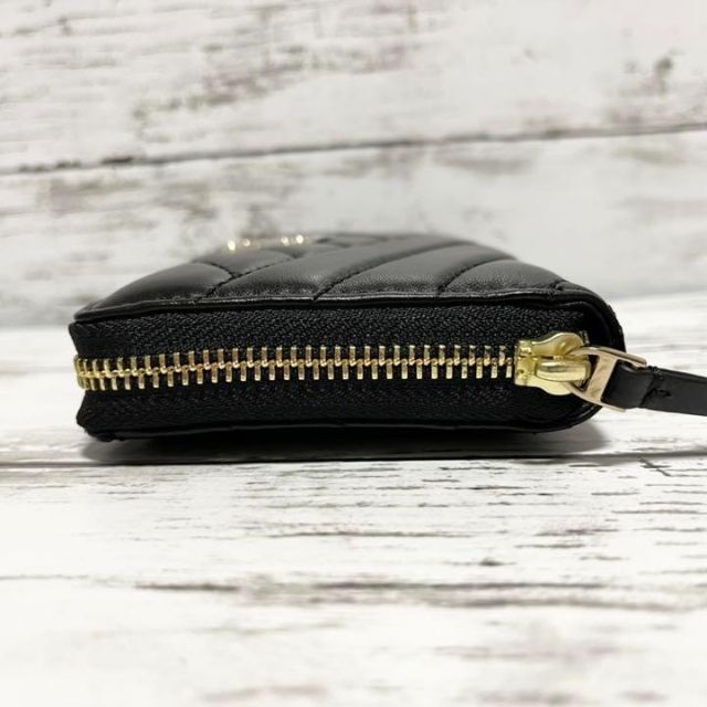 【新品】Tory Burch 長財布 キラシェブロン 黒