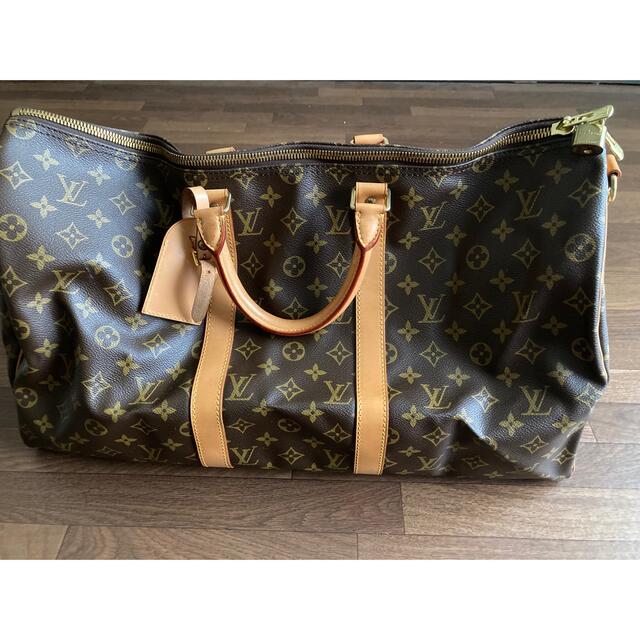 高品質の激安 LOUIS VUITTON ルイヴィトン キーポル・バンドリエール50