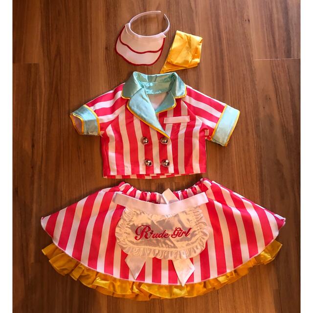 ウェイトレス/コスチューム/ハロウィン キッズ/ベビー/マタニティのキッズ服女の子用(90cm~)(その他)の商品写真